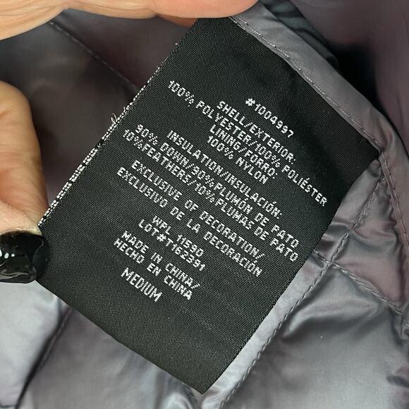 32 Degrees Heat Women’s Packable Down Puffer Jacket Zip Pockets Lightweight Sz M - Picture 7 of 7